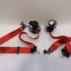 PORSCHE CAYMAN 981 718  GT4 Front seatbelt 98180303303 Sicherheitsgurt Gurt RED