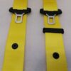 PORSCHE CAYMAN GT4 RACING YELLOW 981 718 seatbelt 98180303303 Gurt SATZ SET 982 - Image 3