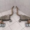 MERCEDES ML63 AMG W164 Exhaust silencer Set A1644906601 Auspuff Satz M156