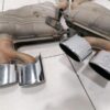 MERCEDES ML63 AMG W164 Exhaust silencer Set A1644906601 Auspuff Satz M156 - Image 5