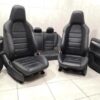 MERCEDES C63 TOURING W204 KOMBI SEAT SET C63 T204 WAGON BLACK Sitze SPORT LEDER