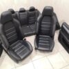 MERCEDES C63 TOURING W204 KOMBI SEAT SET C63 T204 WAGON BLACK Sitze SPORT LEDER - Image 11