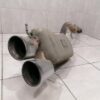 MERCEDES CLK55 AMG W209 Exhaust silencer A2094900521 OEM Auspuff AMG M113 V8 - Image 6