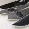MERCEDES C W205 SEDAN LIMO CARBON Leiste Interieurleisten SET SATZ x 4 Tür - Image 2