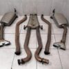 BENTLEY ARNAGE T QUAD SET MULLINER Exhaust silencer PJ107072PB Auspuff SATZ 4-RO