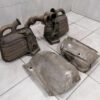 PORSCHE 911 996 Exhaust silencer Set 99611113257 Auspuff Endschalldämpfer Satz - Image 2