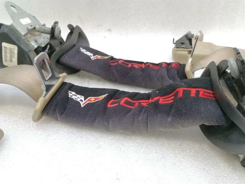 CHEVROLET CORVETTE C6 Front seatbelt 89023899 Sicherheitsgurt Gurt Vorne satz - Image 3