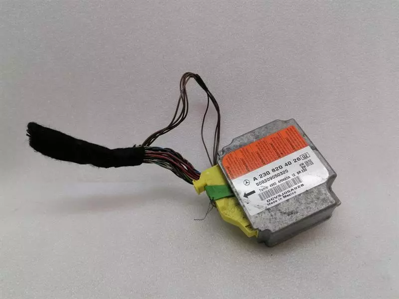 MERCEDES SL R230 Safety Module ECU A2308204026 Airsteuergerät SRS