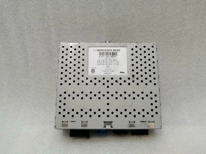 MERCEDES S W221 W216 W218 W166 MOPF TV Tuner A2219002604 Steuergerät TV Tuner
