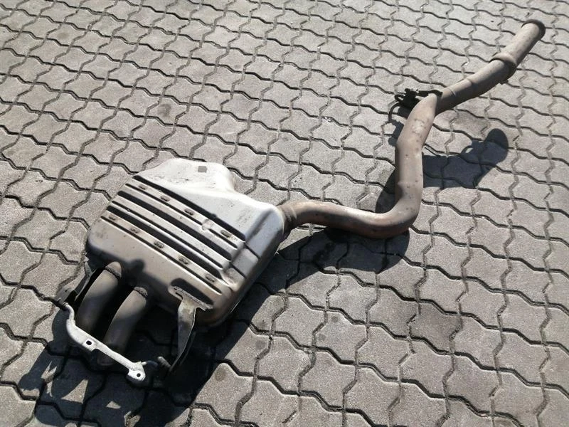MERCEDES S W222 Exhaust silencer A2224900216 Auspuff Endschalldämpfer OM642