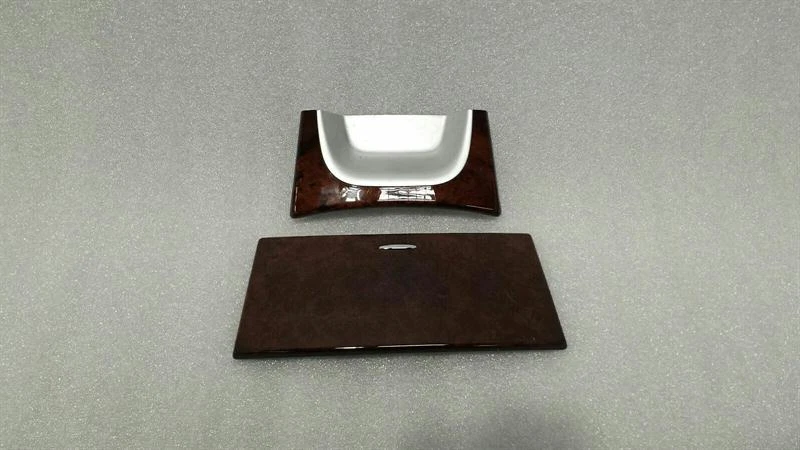 MERCEDES W251 Ashtray Veneer Set A2516800817 Aschenbecher Holz Leiste Set