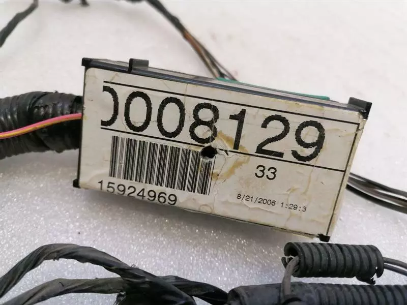 CHEVROLET CORVETTE C6 Wiring Loom 15924969 Kabelbaum Front Light Wiring Harness - Image 6