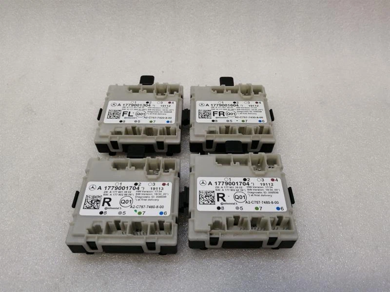 MERCEDES A Class W177 Door module set A1779001604 Tur Steuergerät satz