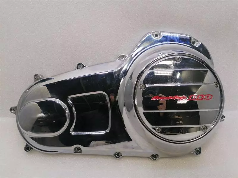 HARLEY-DAVIDSON TOURING 60685-07 PRIMARY HOUSING COVER CHROME DAMAGED