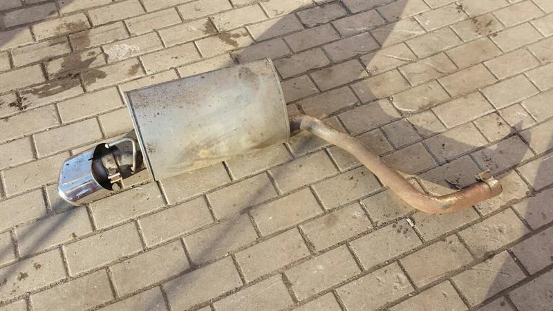 JAGUAR XJ X351 Left Exhaust silencer C2D2953 Auspuff Endschalldämpfer Links 3.0D