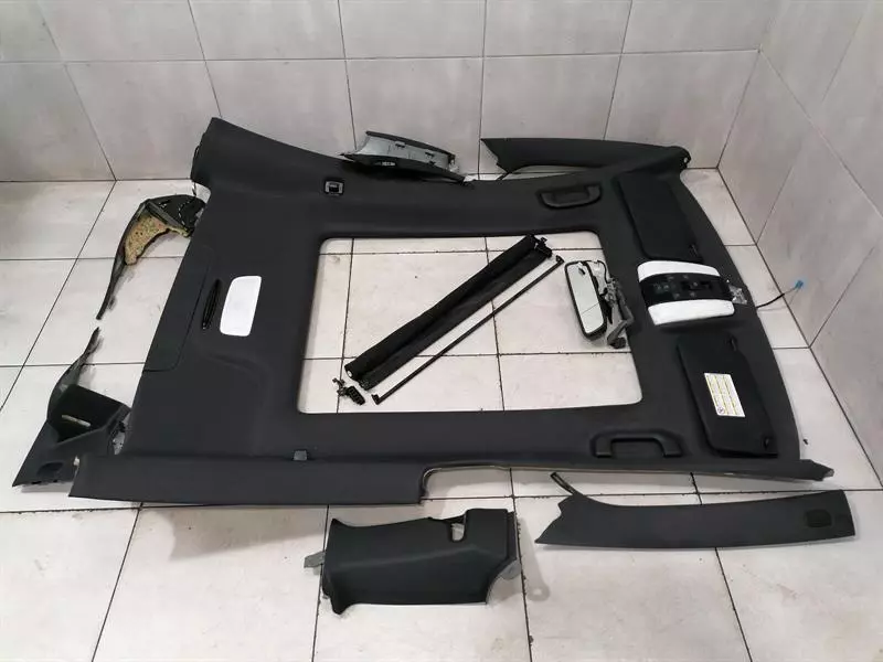 MERCEDES C W204 Black Roof Lining Set A2046903350 Dachhimmel SCHWARZ COUPE