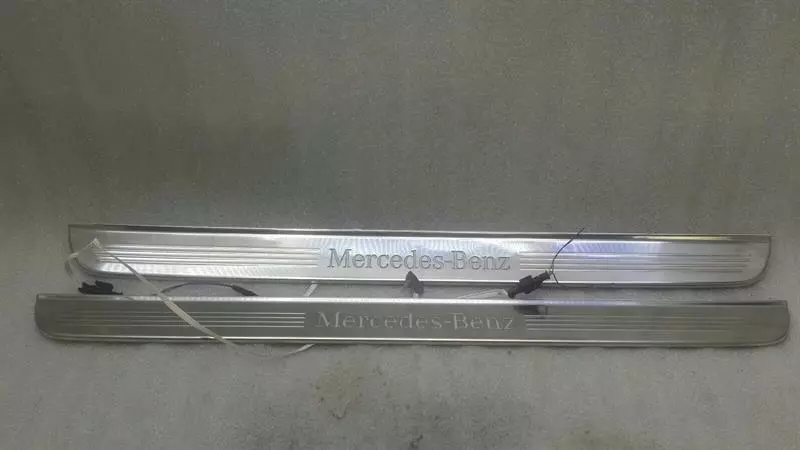 MERCEDES C Class W205 Door Sill Set A2056802806 Einstiegsleiste Satz LED Coupe