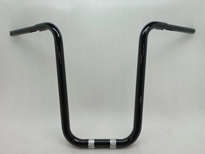 HARLEY-DAVIDSON ROAD KING APE HANGER 1.25 FAT HANDLEBAR BLACK NEW Lenker