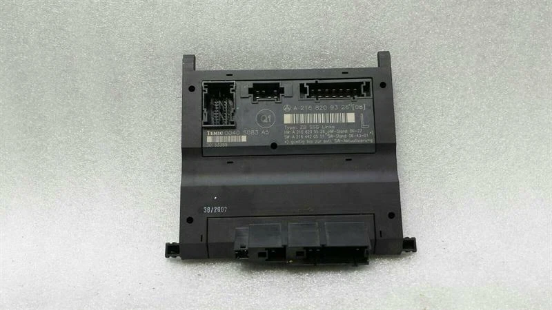 MERCEDES CL W216 Left seat module A2168209326 Steuergerät