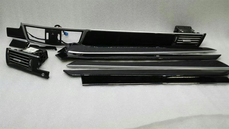 MERCEDES Veneer Set W212 A2126801071 Zierleiste Satz Kode 736 Wood Ash Black E63