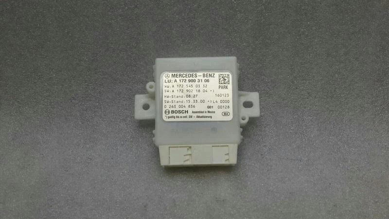 MERCEDES SLC R172 MOPF PDC module A1729003106 PTS Steuergerät Parkhilfe