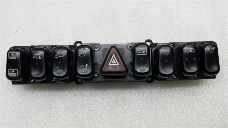 MERCEDES CL W215 Switchblock A2158203010 Schalterleiste Warnblinker Bedienteil