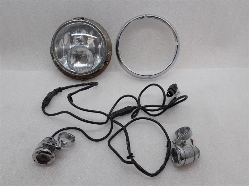 HARLEY-DAVIDSON 7” Head Light Vorne Scheinwerfer 67700204 67700064 BLINKER