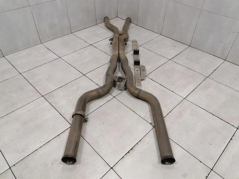 MERCEDES C63 AMG W205  Exhaust silencer A2054906401 Auspuff X  PIPE M177 V8