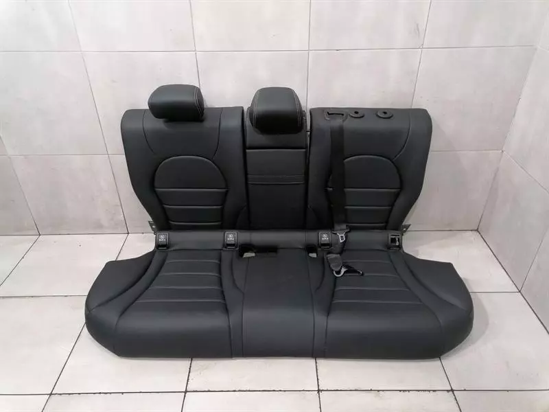MERCEDES C Class W205 Seatpad LEATHER REAR Sitz HINTEN