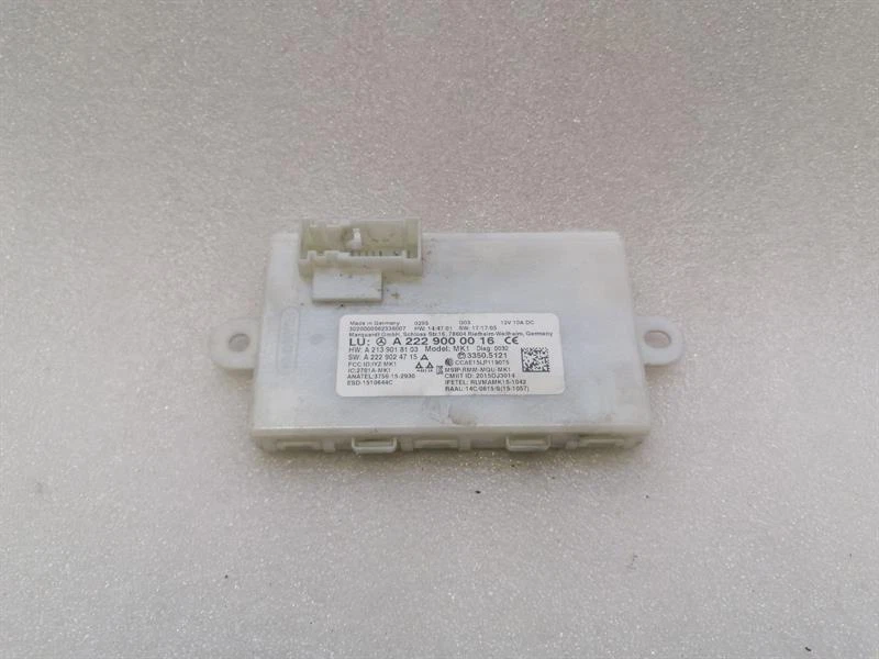 MERCEDES C Class W205 Electronic module A2229000016 Steuergerät KEYLESS