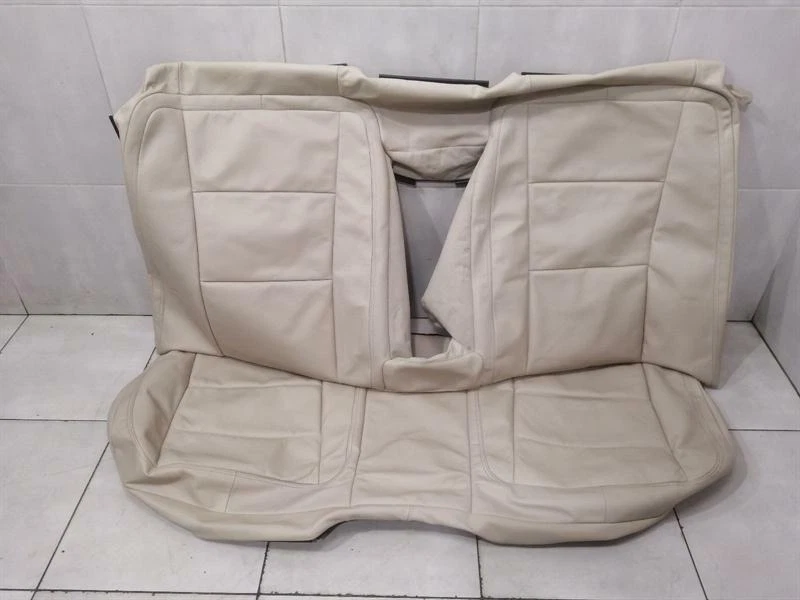 MERCEDES W221 Rear Leather Seat Cover A2219200733 Hinten Sitz Leder Verkleidung