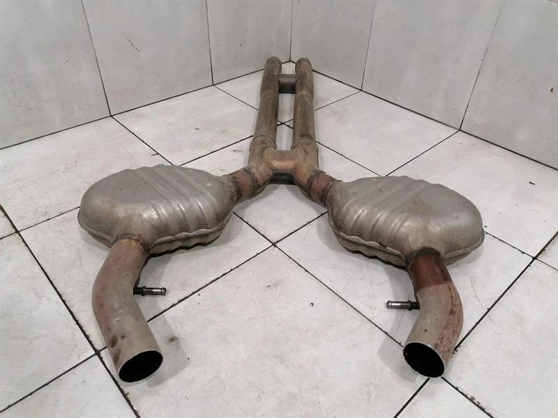 MERCEDES SL R231 X - PIPE Center muffler A2314902619 Auspuff Endschalldämpfer