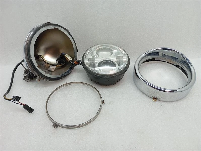 HARLEY-DAVIDSON 7” Head Light 67700204 Vorne Scheinwerfer CHROM 67700255