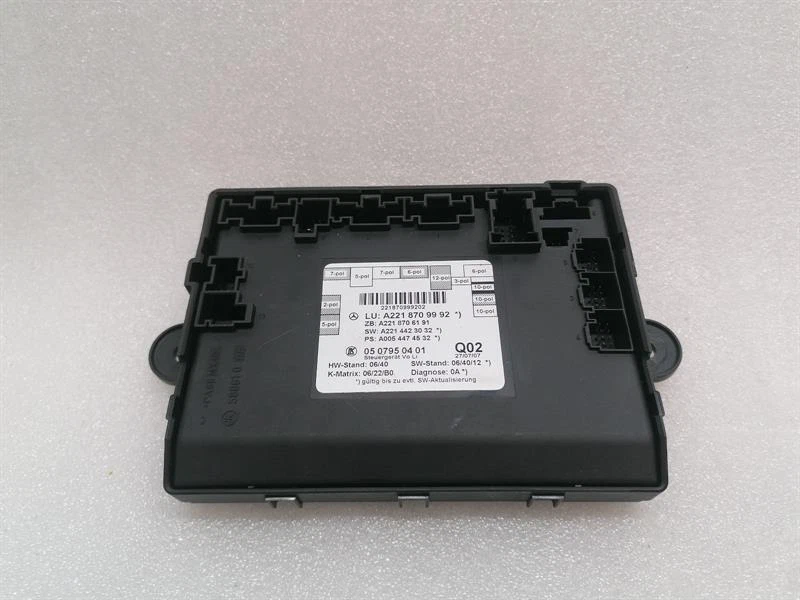 MERCEDES S-class W221 Front Left Door Module A2218709992 Steuergerät Vorne Links