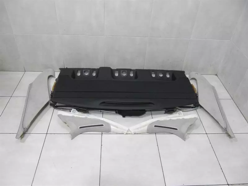 MERCEDES S65 S63 DESIGNO Hinten Rollo Satz LEDER W221 A2218100020 Parcel Shelf