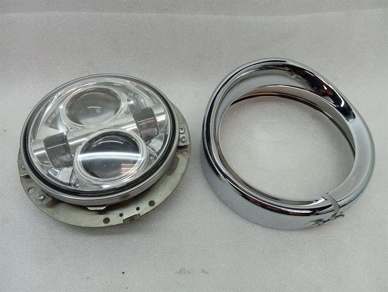 HARLEY-DAVIDSON 7” Head Light 67700204 Vorne Scheinwerfer CHROME OEM CVO
