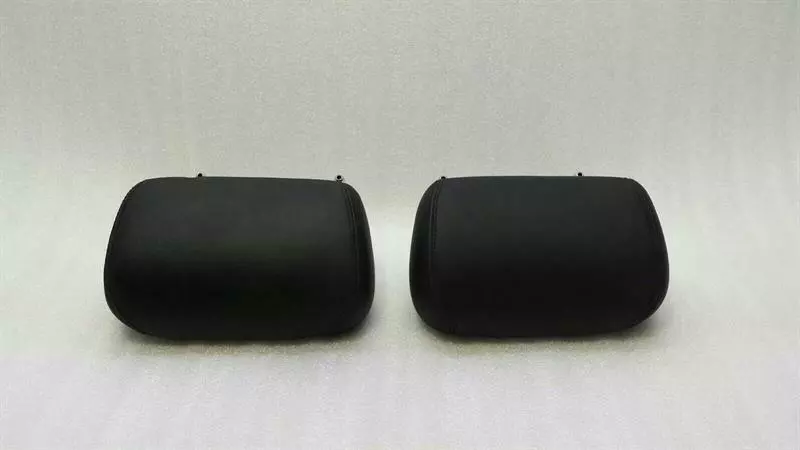 MERCEDES CL W216 Rear Headrests Pair A2169700550 Kopfstütze Hinten Set Schwarz