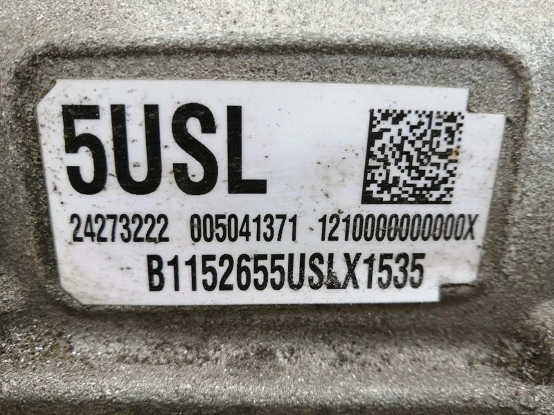 2017 CHEVROLET CORVETTE C7 8-gang Z51 TRANSAXLE Gearbox 24273222 Getriebe 5USL - Image 2