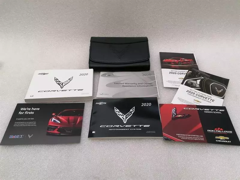 CHEVROLET CORVETTE C8 SERVICE BOOKLET HANDBUCH