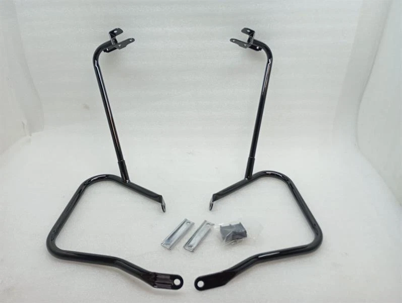 HARLEY-DAVIDSON TOURING SADDLE BAG GUARDS BLACK 14-24 Kofferschutzbügel NEW