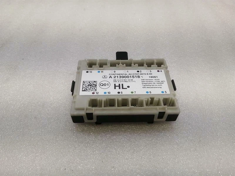 MERCEDES S-class W222 Rear Left Door Module A2139001518 Tur Steuergerät Hinten