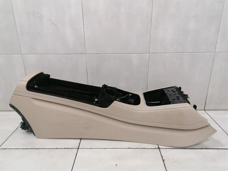 MERCEDES W222 Console A2226800750 Mittelkonsole SILKY BEIGE 8T24 DESIGNO Leather