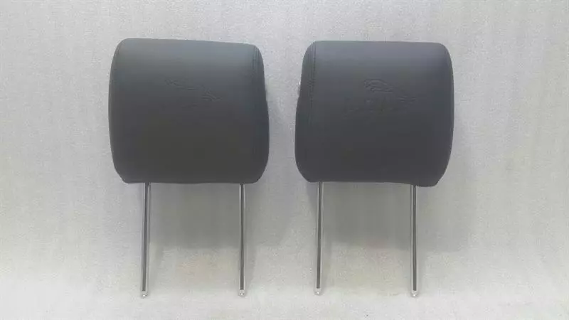 JAGUAR XJ X351 XJR XJ8 XJ6 Headrest set Kopfstütze Satz Crest Leder Leather