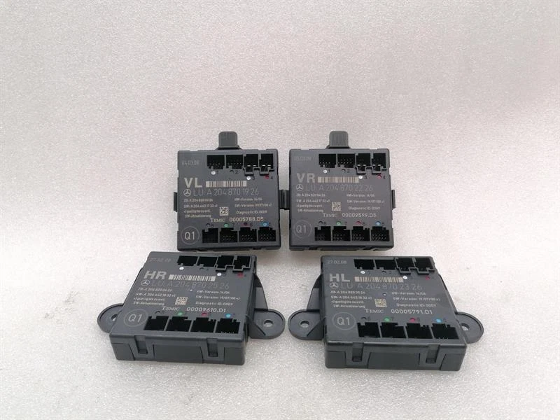 MERCEDES C Class W204 Door Module Set A2048701926 Steuergerät Satz