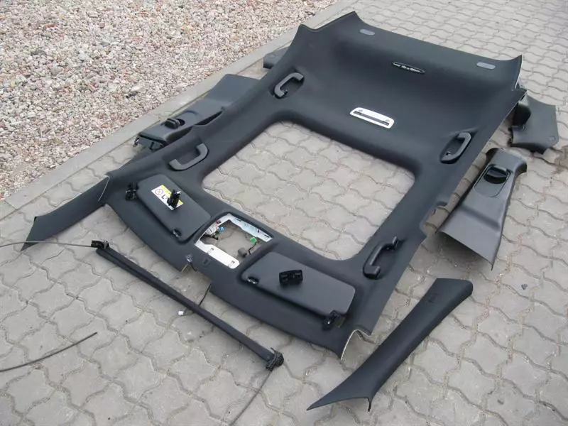 MERCEDES A Class W176 BLACK Panorama Roof Lining A1766901500 Dachhimmel schwarz
