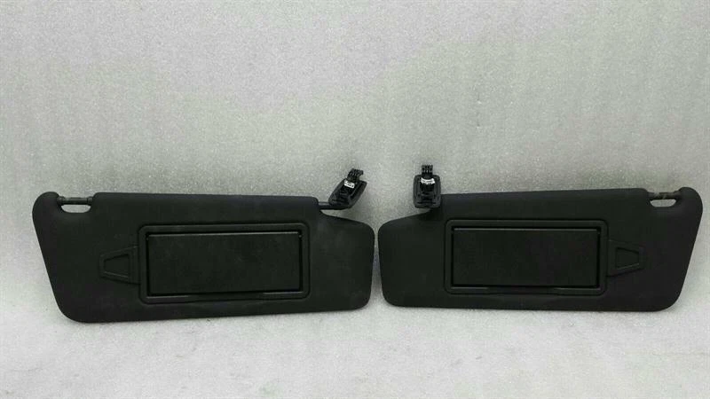 MERCEDES C W204 AMG Sun visor set of 2 BLACK A2048104510 Sonnenblende Blende