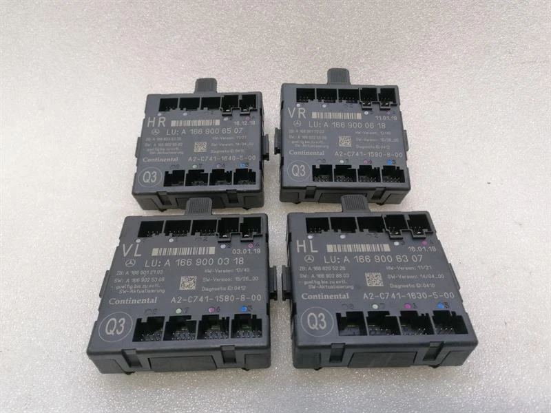 MERCEDES GLE W292 C292 Door Electronic module Set A1669000318 Steuergerät Tur