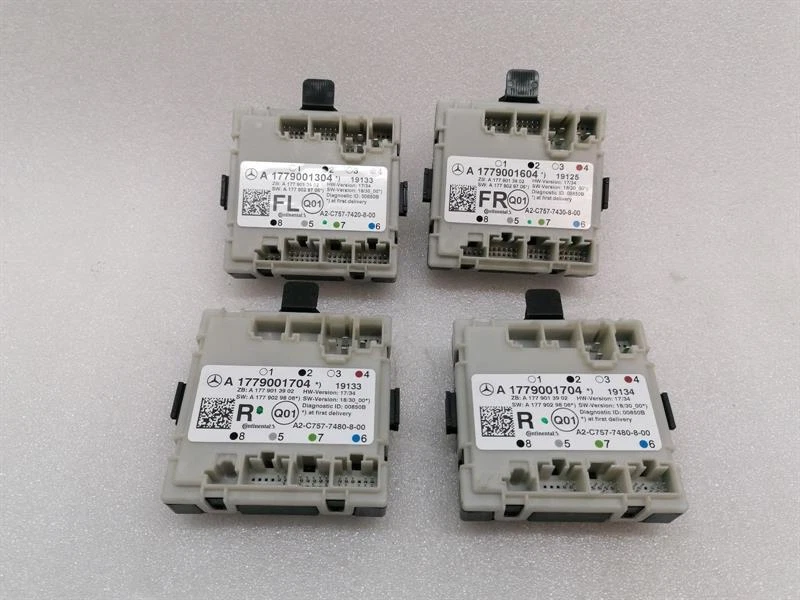 MERCEDES A Class W177 Door Module Set A1779001304 Tur Steuergerät Satz