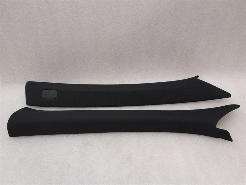 MERCEDES S W222 A2226900125 A Säule verkleidung satz post cover BLACK SCHWARZ