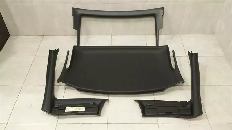 MERCEDES SLK R172 Roof Lining A1727900245 Dachhimmel Set Black Schwarz AMG Pack